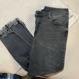 Free People Distressed Jean (Short)
